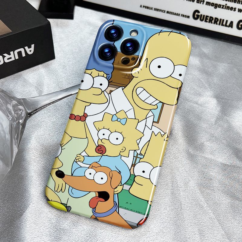 Ốp Điện Thoại Cứng Họa Tiết Simpson 11 / / YQH5 Cho Iphone14promax13 / 812 XR