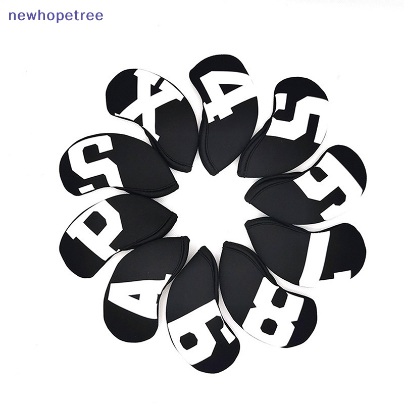 Set 10 Vỏ Bọc Đầu Gậy Đánh golf Cao Cấp 4-9 ASPX 6 Màu