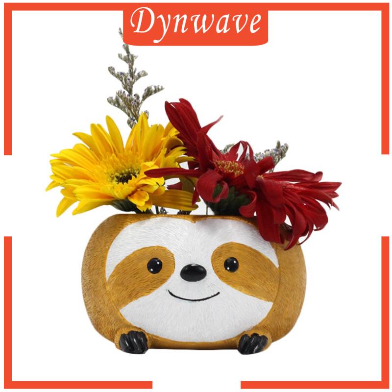 Chậu Cây Bằng Resin Họa Tiết Hoạt Hình Dễ Thương Bắt Mắt