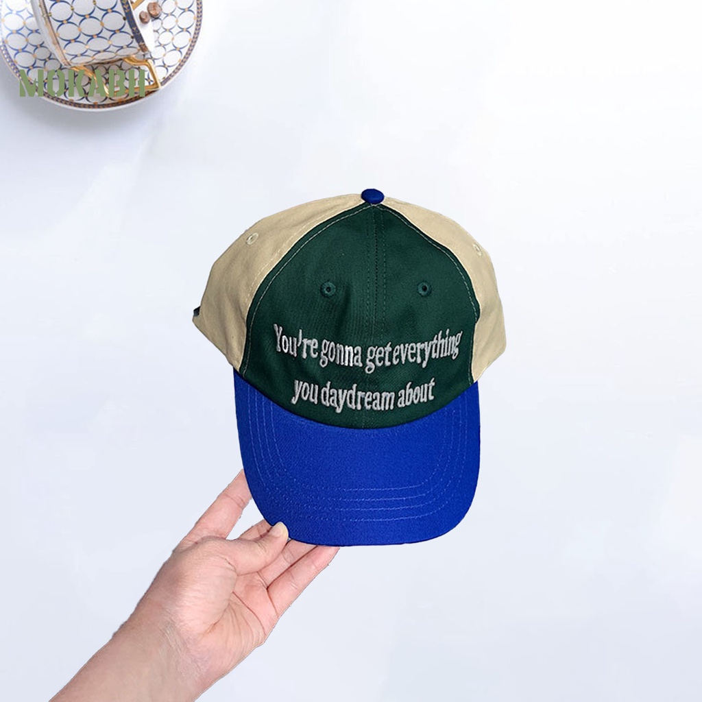 Mũ Lưỡi Trai Có Khóa Điều Chỉnh Được In Chữ Phong Cách Hiphop Thời Trang Cho Nữ