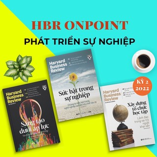 Sách - hbr onpoint - combo 3 cuốn phát triển sự nghiệp