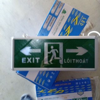Đèn Exit thoát hiểm Exit lối thoát chỉ các hướng