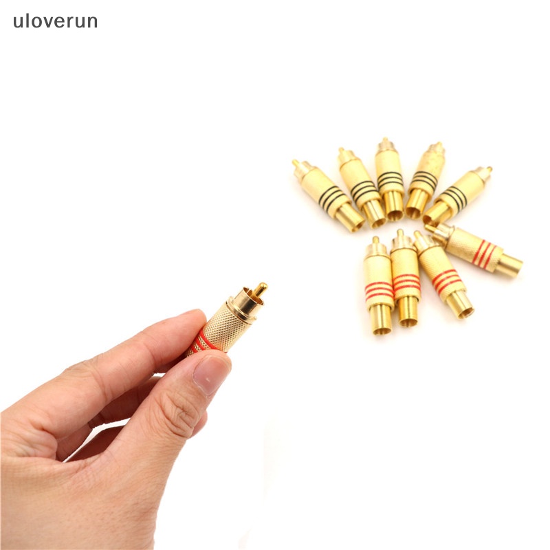 Set 10 Đầu Nối RCA Chuyên Dụng Dành Cho Thiết Bị Hàn Điện