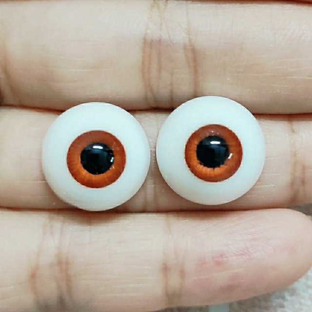 Mắt Nhựa 10 / 12 / 14 / 16 / 18mm Cho Búp Bê 1 / 6 1 / 3 bjd