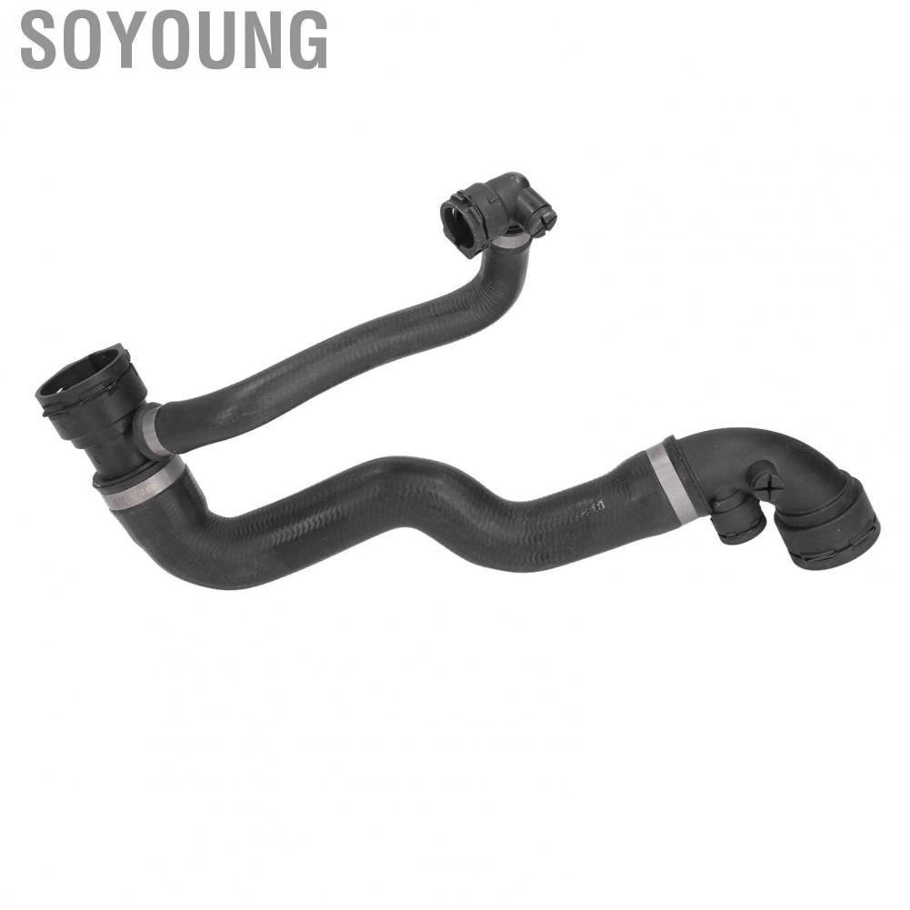 Soyoung Top Coolant Tube 17127520668  Black ABS Upper Radiator Hose for Car