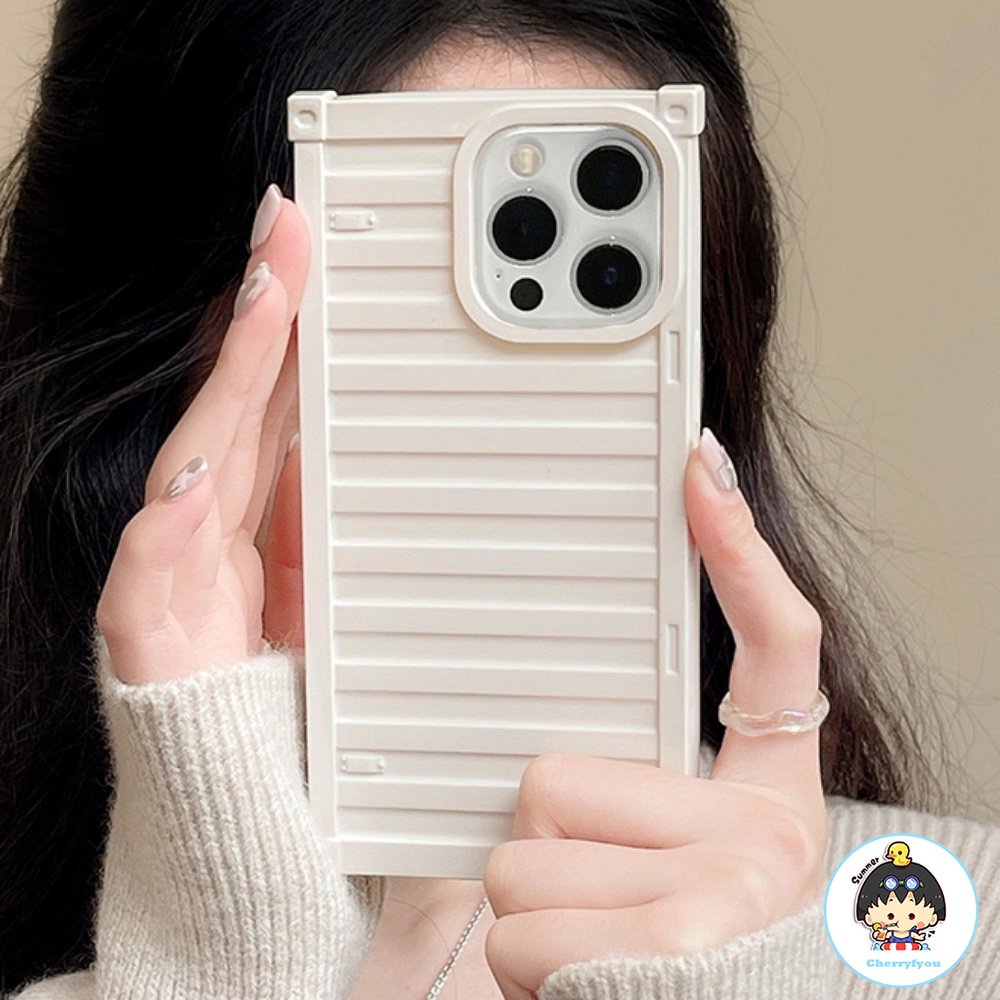 Ốp Điện Thoại TPU Dẻo Hình Vuông Màu Sắc Ngọt Ngào Chống Sốc Cho IPhone 11 12 13 14 Pro Max