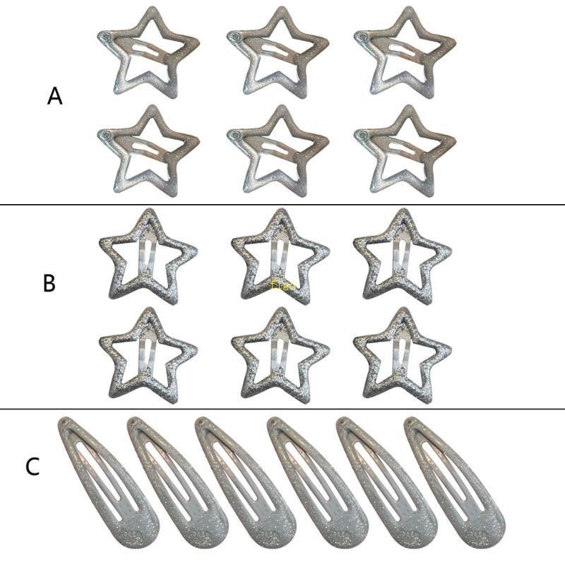 Kẹp Tóc Mạ Bạc 2K Thời Trang Dành Cho Nữ