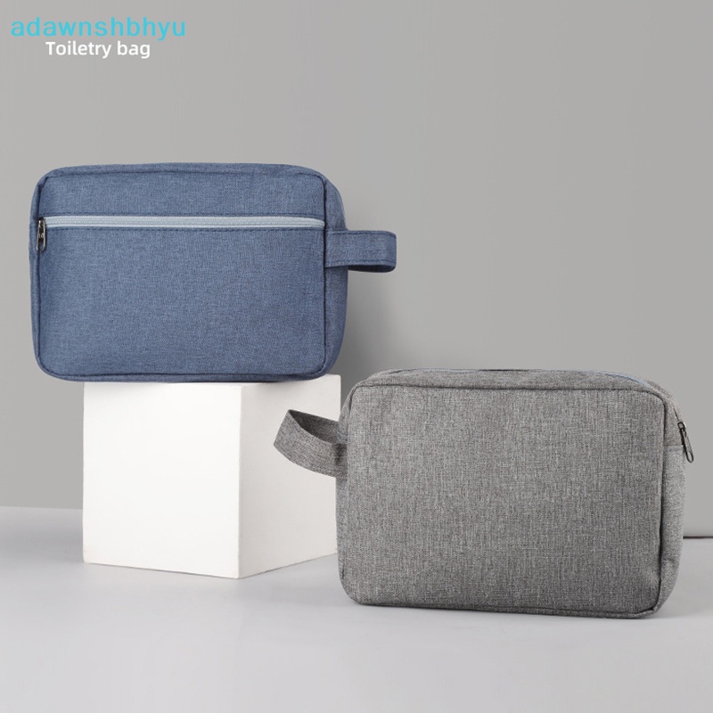 Túi Da Pu Đựng Mỹ Phẩm Kỹ Thuật Số Cỡ Lớn Chống Thấm Nước Tiện Dụng Mang Đi Du Lịch Cho Nam