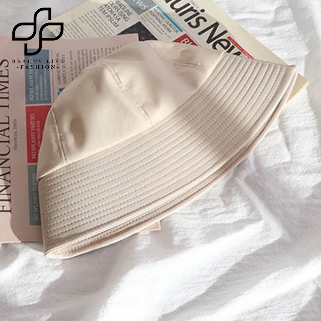 Nón Tai Bèo Chống Nắng Màu Trơn Gấp Gọn Được Beautylife Thời Trang Ngoài Trời