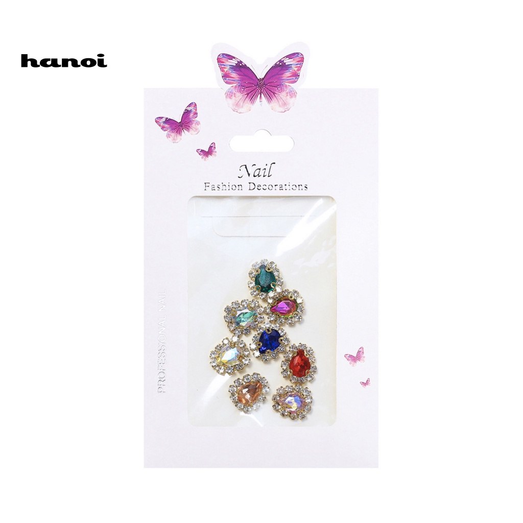 1 Túi Đá 3D Lấp Lánh Đa Năng Trang Trí Móng Tay Nghệ Thuật