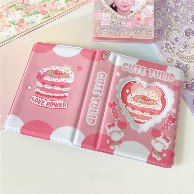 Album Ảnh 40 Ngăn 3Inch Bằng Nhựa PP Dễ Thương