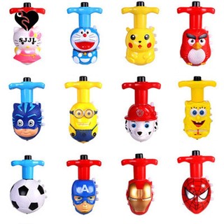 Instore Đồ chơi cổ điển Spinning Top Đồ chơi quà tặng cho trẻ em Đồ chơi quay con quay hồi chuyển điện hàng đầu Con quay hồi chuyển điện Âm nhạc Con quay hồi chuyển Đồ chơi đèn LED Đồ chơi trẻ em Phát sáng vào ban đêm Mô hình Doremon