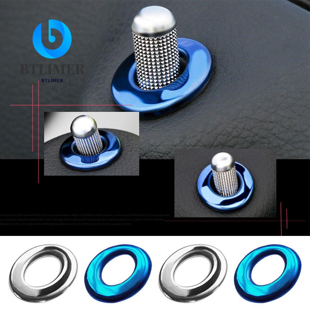 Bộ 4 Ốc Vít Trang Trí Núm Vặn Cho Xe Hơi Benz A B GLA CLA