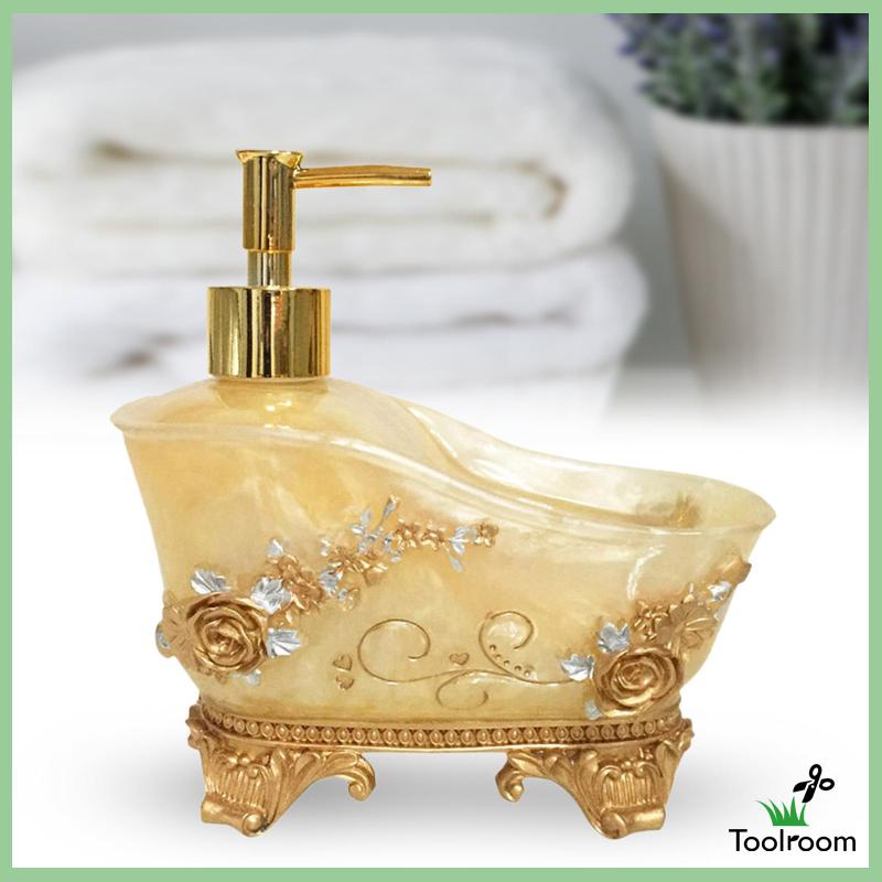 1 Bình Xịt Xà Phòng Dạng Lỏng Bằng Nhựa Resin Tiện Dụng Cho Phòng Tắm