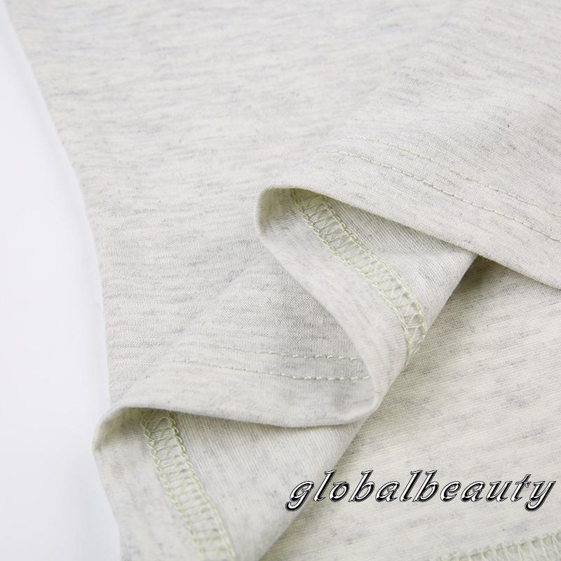 Áo Thun Crop Top Tay Ngắn In Hình Thỏ Dễ Thương Thời Trang Mùa Hè Cho Nữ