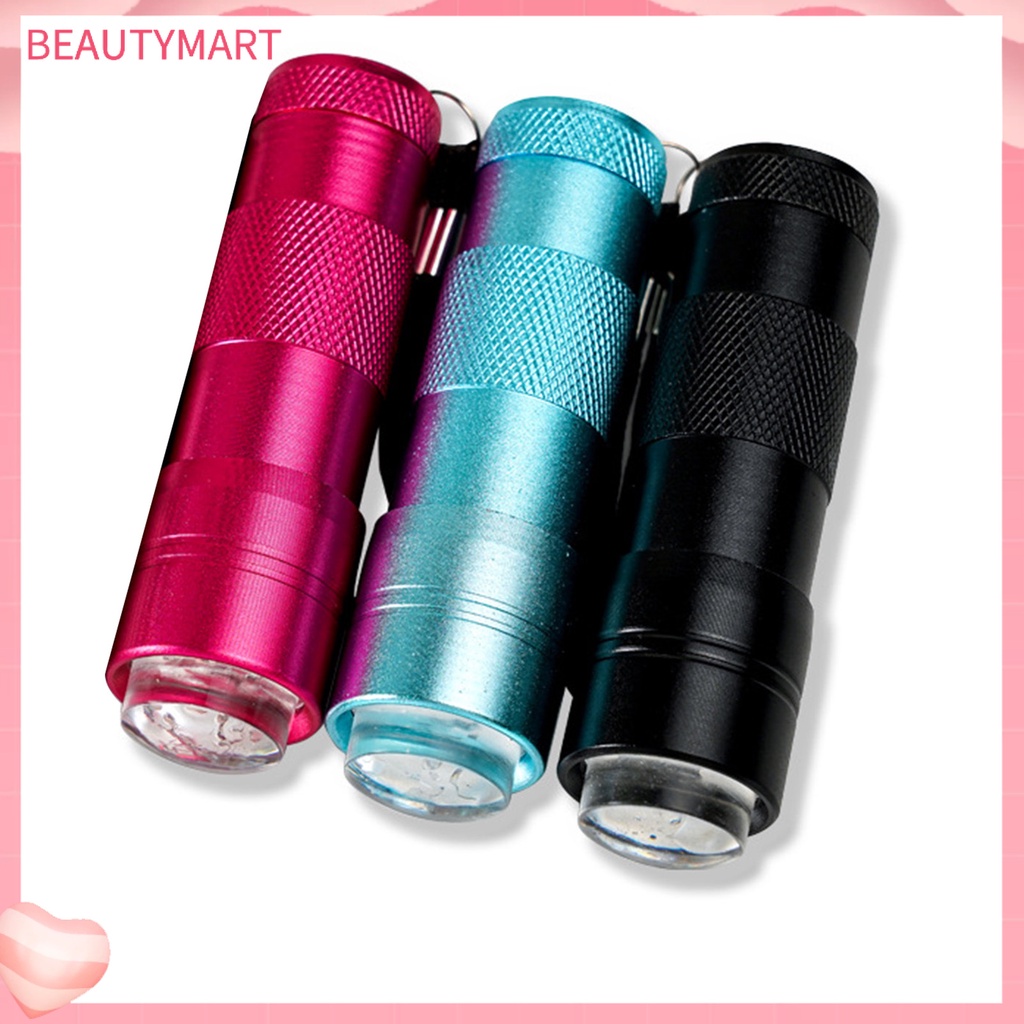 Đèn UV Silicone Cầm Tay Gọn Nhẹ Nhanh Khô Chuyên Dụng Làm Móng Cho Nữ