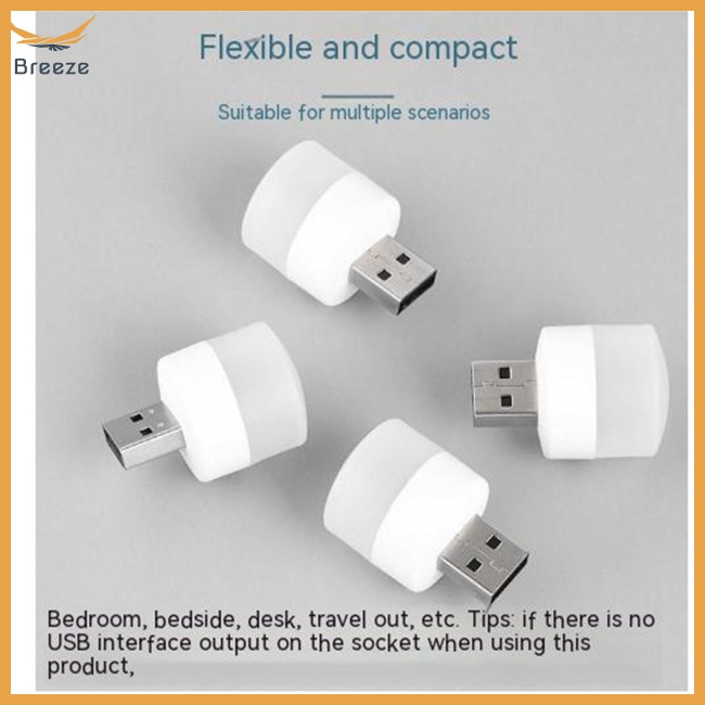 Bộ 5 Đèn Led Usb Tiết Kiệm Năng Lượng Siêu Sáng Bảo Vệ Mắt Di Động Cho Máy Tính