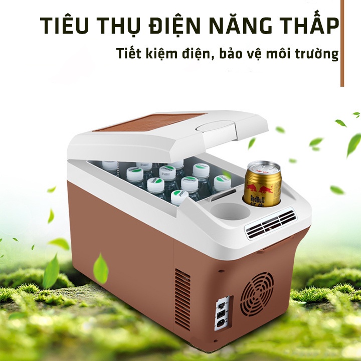 Tủ lạnh ô tô mini Dailyhousehold tiện lợi, Máy làm mát dành cho xe hơi, Hộp lạnh dành cho tài xế đường dài nhập khẩu.