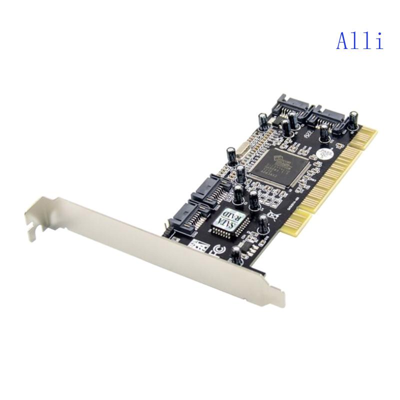 Thẻ Mở Rộng PCI Silicon3114 4 Cổng Tích Hợp Adapter Silicon3114 Chipset Cho RAID Controller C