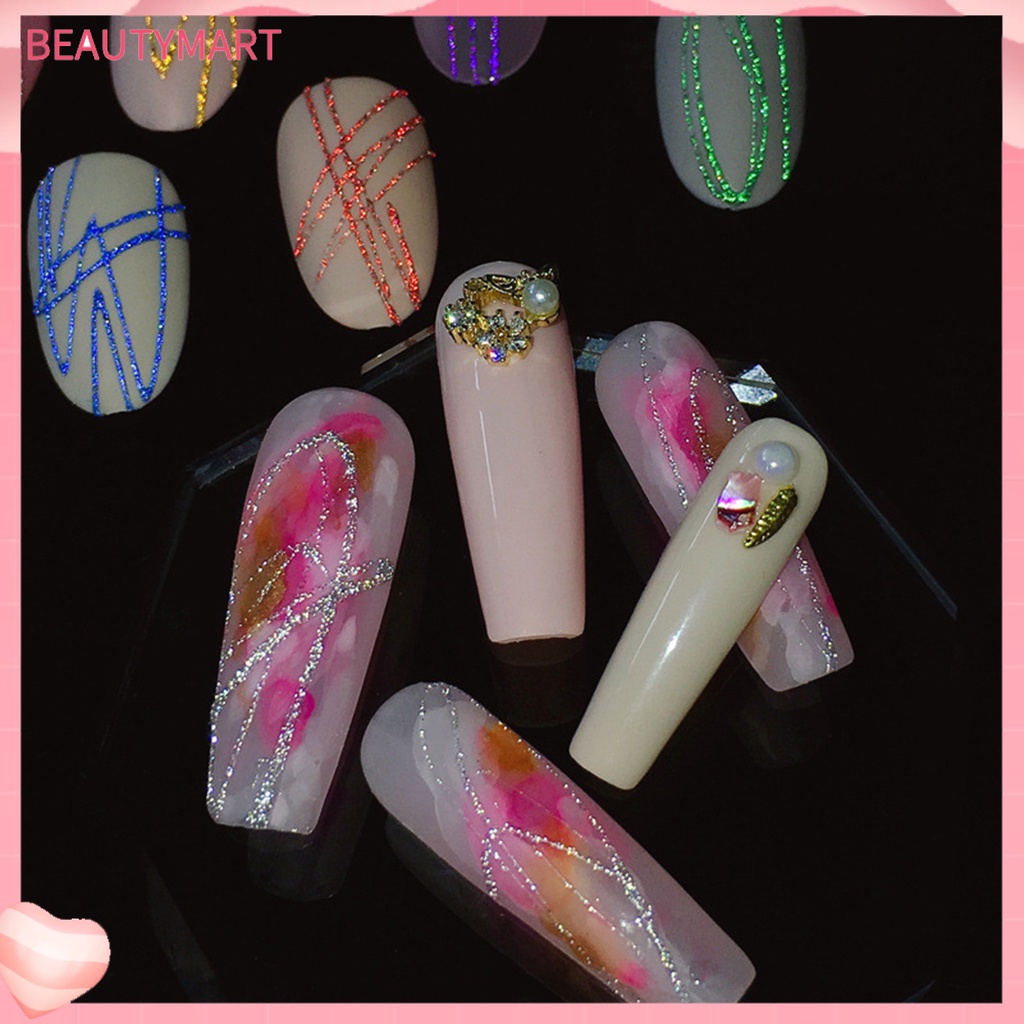 Keo Dán Móng Tay 4g Nhiều Màu Hình Dây Nhện Độc Đáo