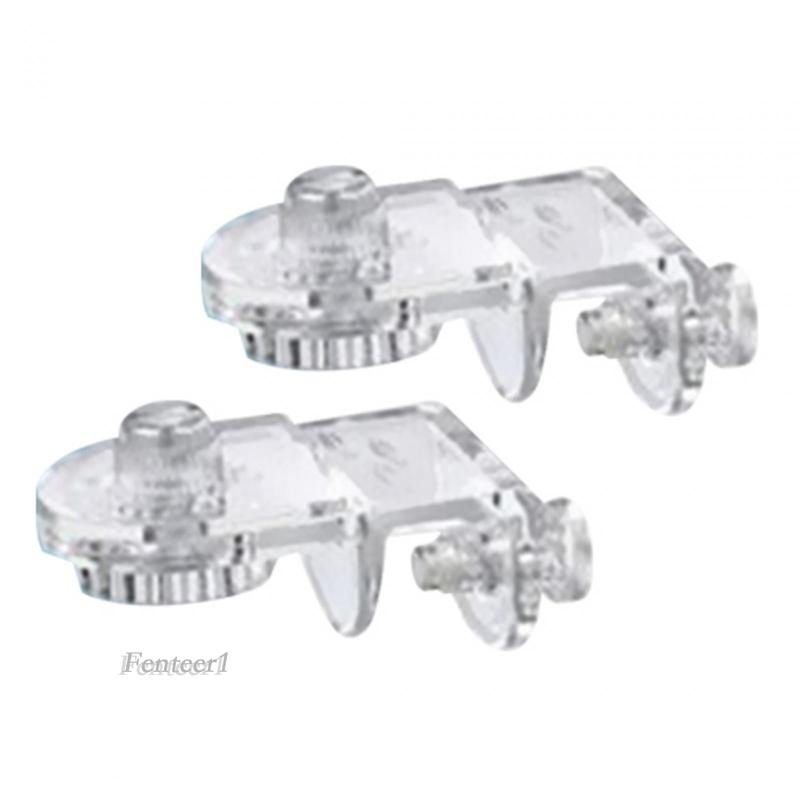 [Fenteer1] Set 2 Kẹp Che Phủ Bể Cá Trong Suốt Chống Thoát Hiểm Đa Năng