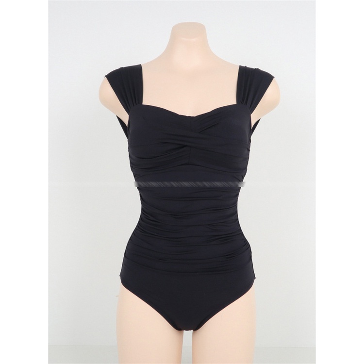 Đồ Bơi Một Mảnh Ôm Eo Hở Lưng Màu Trơn Phong Cách Hàn Quốc Thời Trang Mới 2023