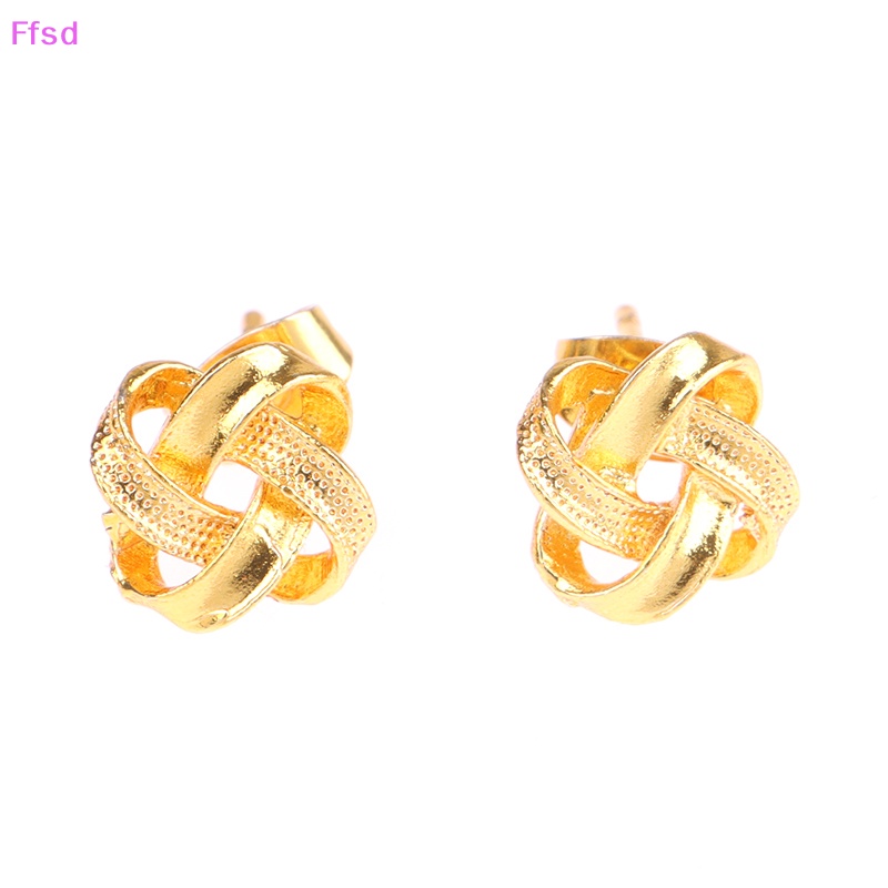 Set 3 Vòng cổ / Bông Tai Mặt Hình Học Thời Trang Tiệc Cưới Cho Nữ