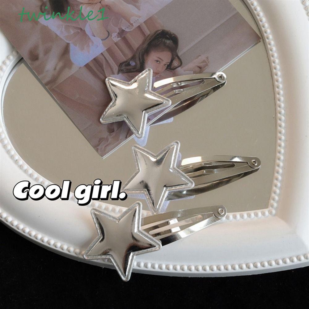 Kẹp Tóc Ngôi Sao Lấp Lánh Cổ Điển Dễ Thương y2k