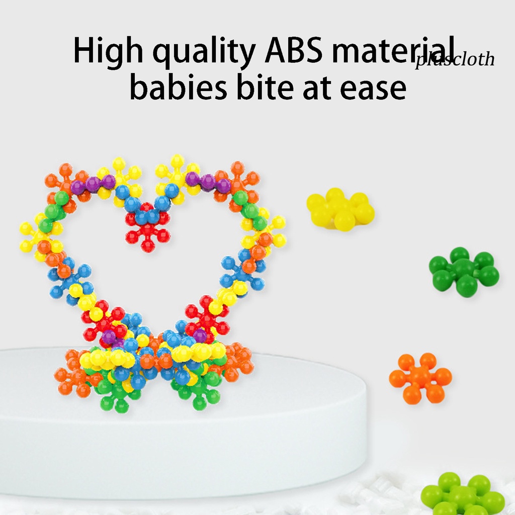 Bộ 60 / 100 / 200 Khối Lắp Ráp Thiết Kế 3D Nhiều Màu Sắc Vui Nhộn Cho Bé