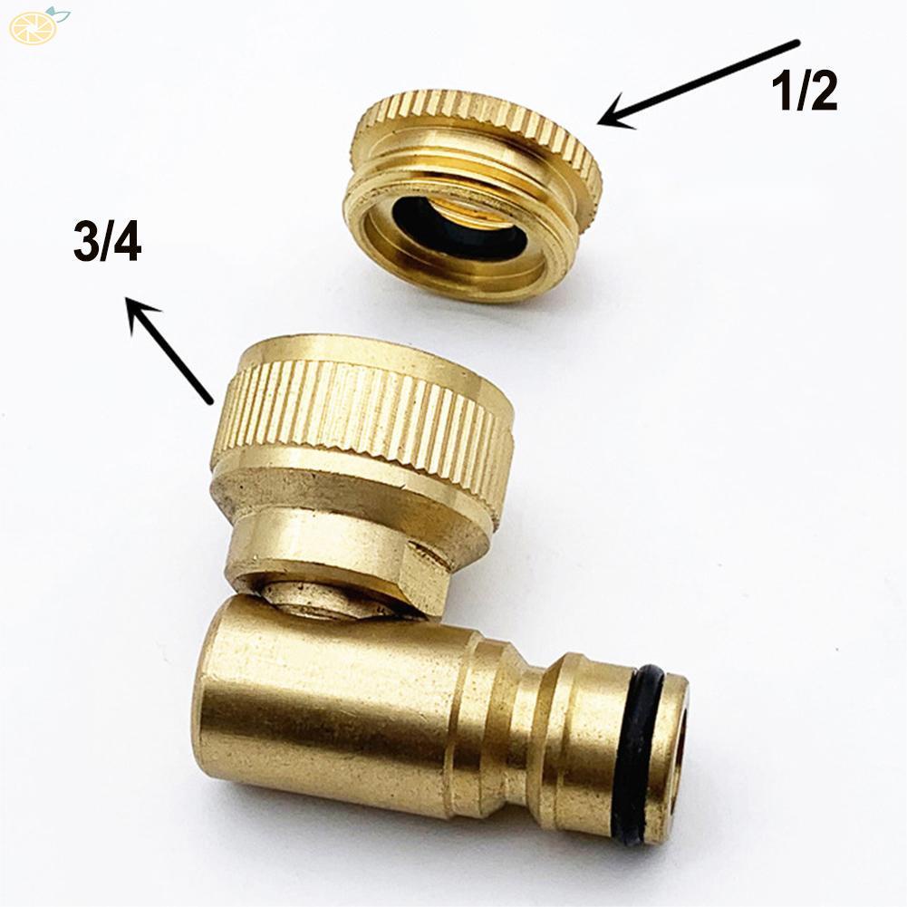 【VARSTR】Brass Rotary Rotary Connector Sturdy Easy To Connect Flexible Brass Rotary