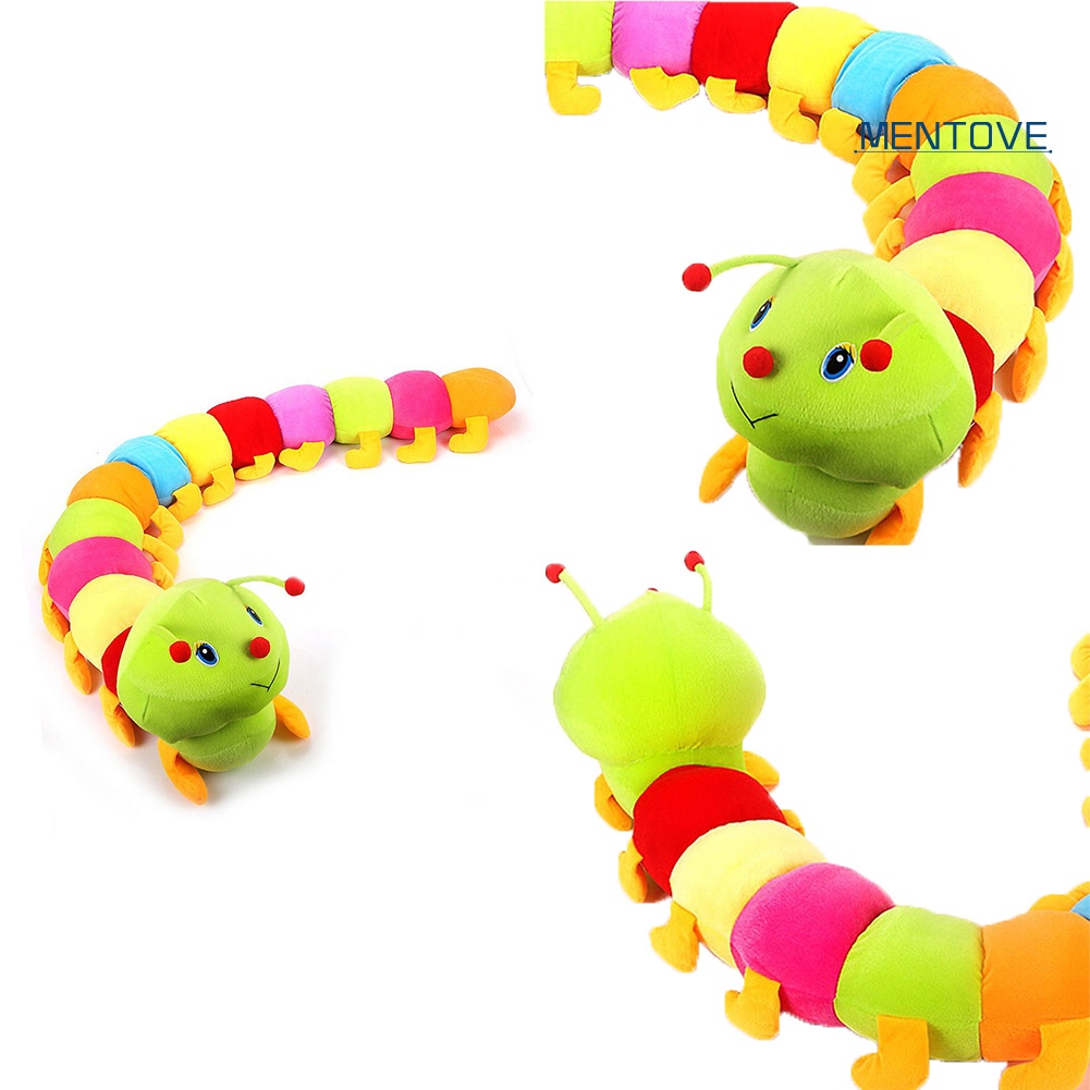 Sâu Bướm Nhồi Bông Mềm Mại Nhiều Màu Sắc Đồ Chơi Cho Bé