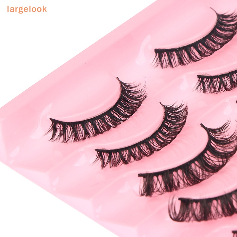 Set 10 Cặp Lông Mi Giả Kiểu Nga Tự Nhiên