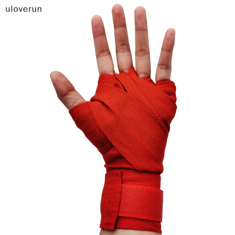 Băng Quấn Cổ Tay Vải Cotton 2.5M Hỗ Trợ Tập Luyện Muay Thai Boxing
