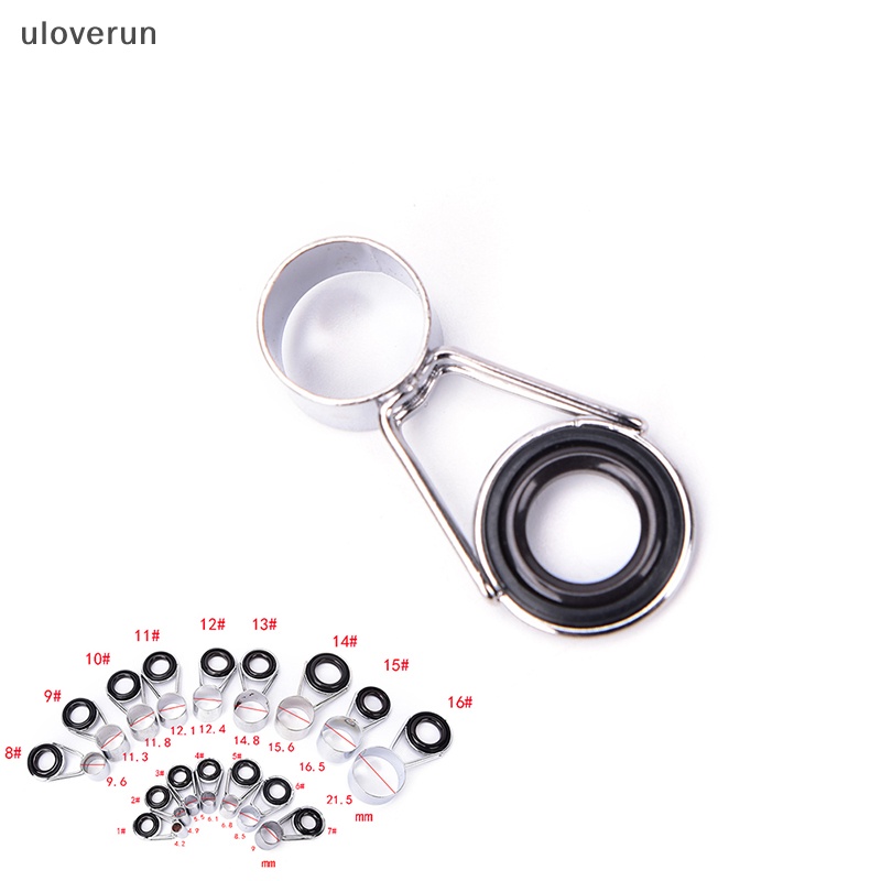 Uloverun Set 10 Vòng 16 Kích Cỡ Hỗ Trợ Sửa Cần Câu Cá Tự Nhiên vn