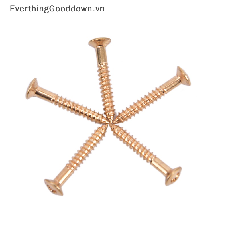 Everthinggooddown Set 20 Ốc Vít Cố Định Khung Pickup Cho Đàn Guitar Điện