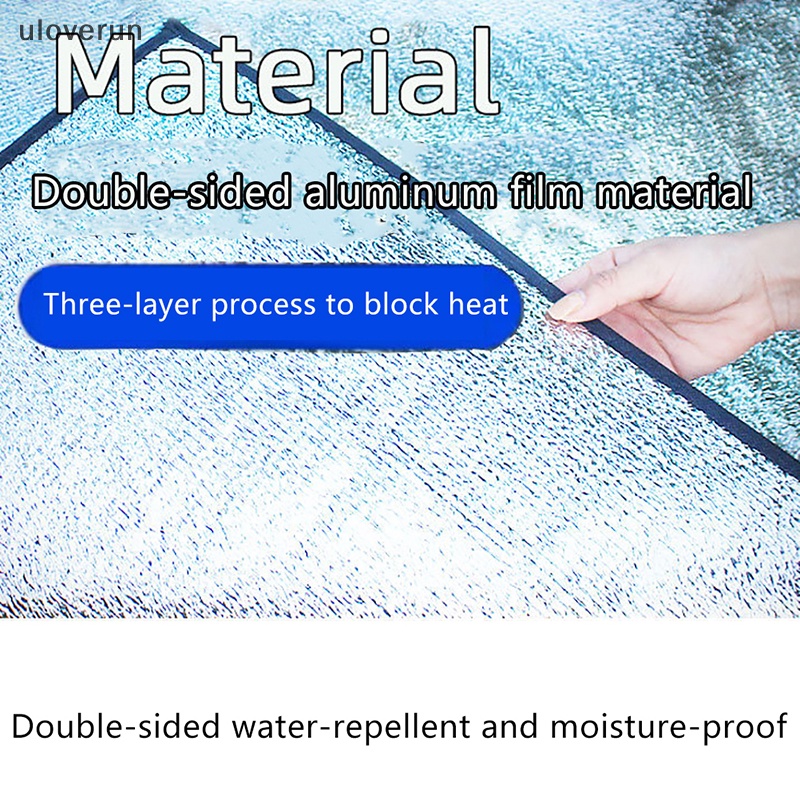 Thảm Lá Nhôm Hai Mặt Chống Nước Đa Ứng Dụng Cho Hoạt Động Ngoài Trời