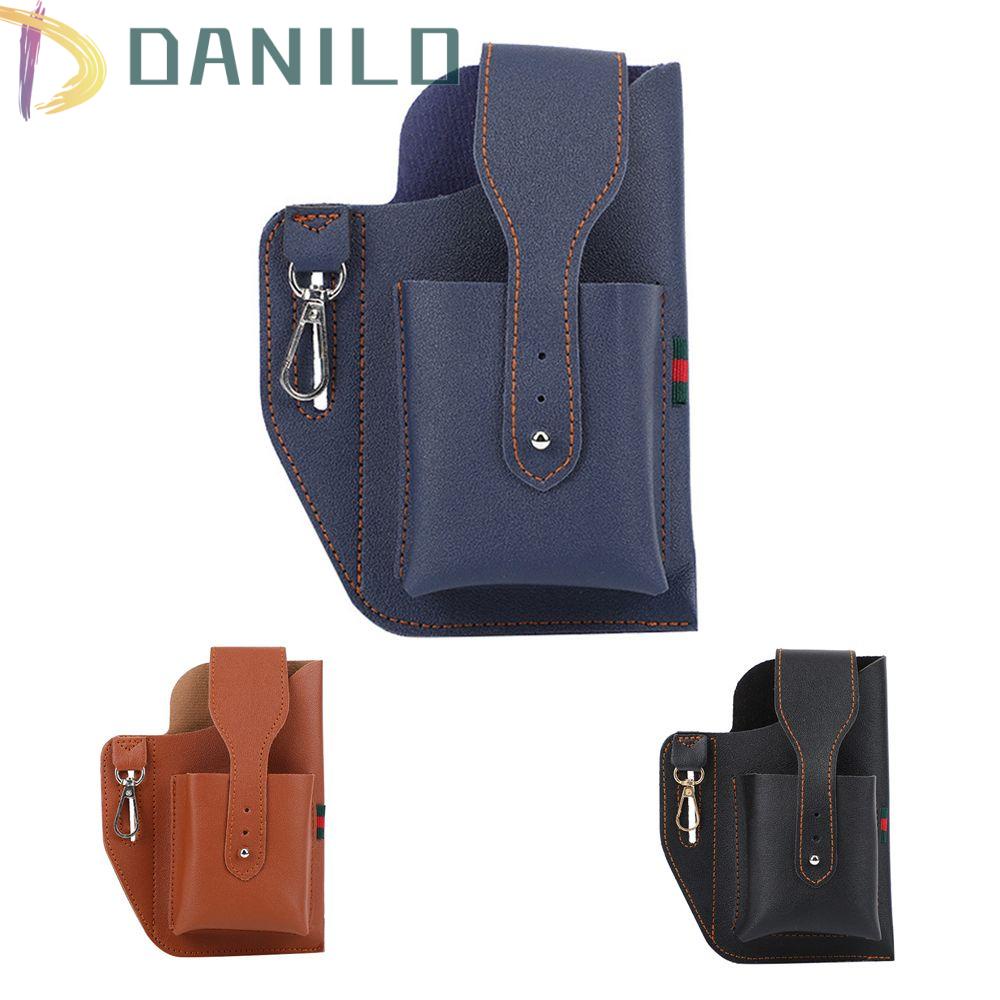 Danilo Túi Đựng Điện Thoại / Chìa Khóa / Hộ Chiếu Hai Ngăn Đeo Thắt Lưng Cho Nam Và Nữ