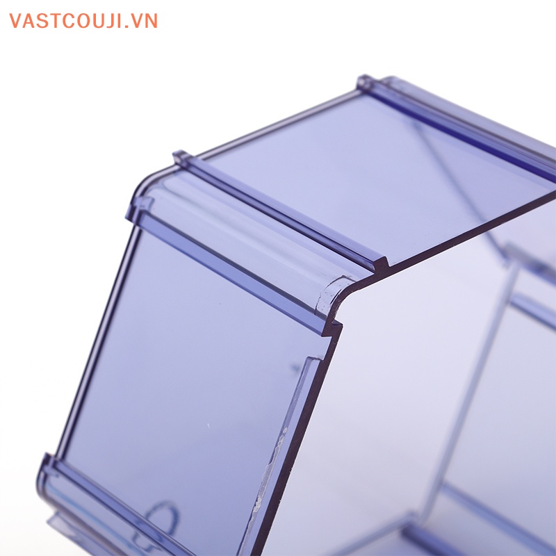 Hộp Đựng Mô Hình VASTJI Lục Giác Trong Suốt Dùng Trưng Bày DIY