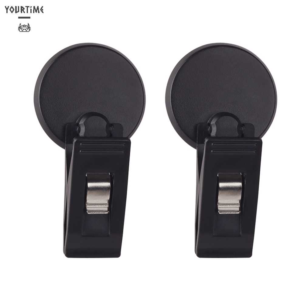 Bộ 2 Kẹp Cố Định Tấm Che Nắng / Thẻ Trên Xe Hơi Có Thể Tháo Rời