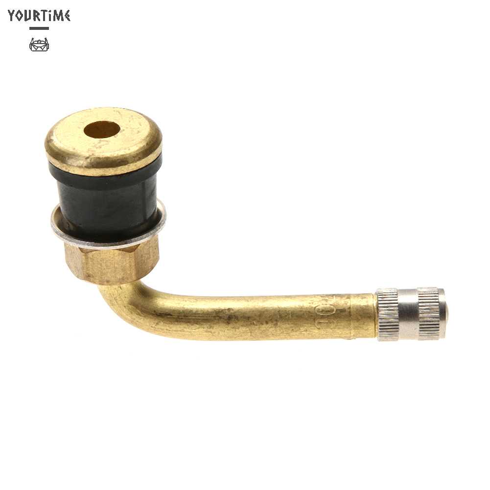 Van Bánh Xe Tải TR570C Bằng Đồng Thau Uốn Cong 90 Độ