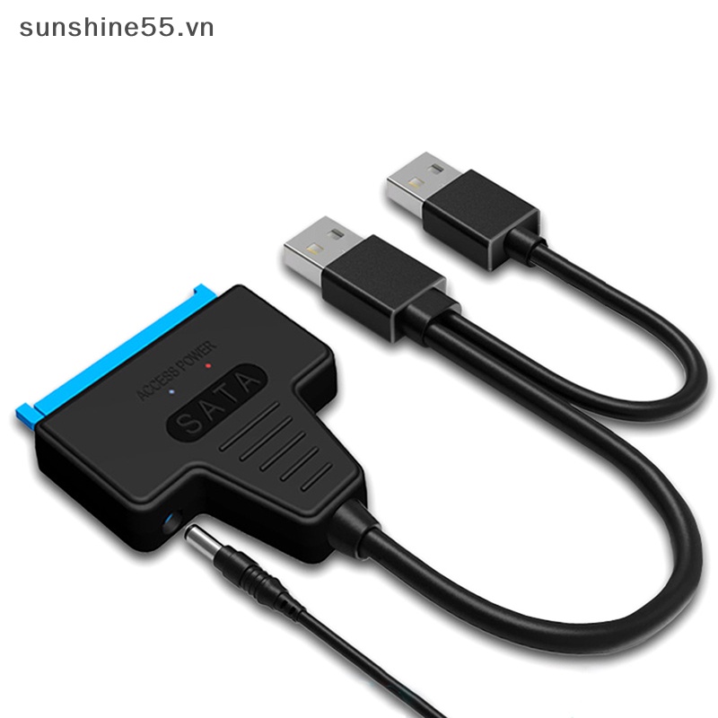 Bộ Chuyển Đổi Ổ Cứng Ngoài SATA Sang USB 3.0 2.0 / Type-C Cho Ổ Đĩa Cứng HDD SDD 2.5 / 3.5 Inch