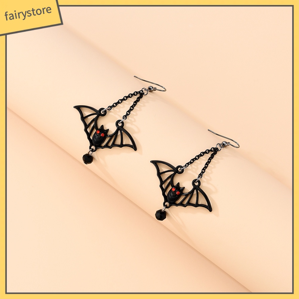 Bông Tai Hình Dơi Sáng Tạo Thời Trang Halloween Dành Cho Nữ