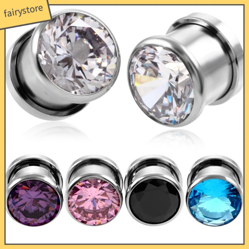 Khuyên Nong Tai Đính Đá Zircon Thời Trang