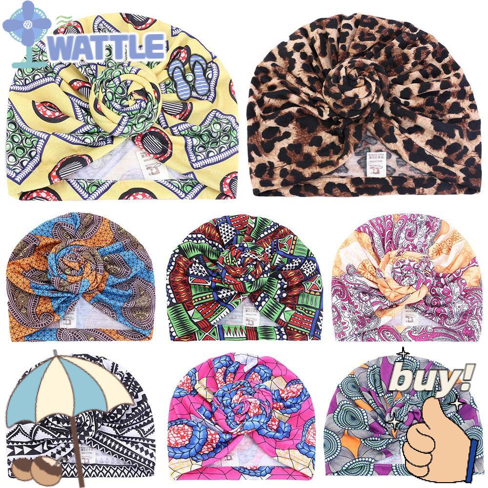 Mũ Trùm Đầu Bằng Cotton Họa Tiết Hoa Thời Trang Dễ Thương Bắt Mắt