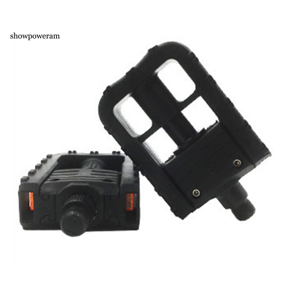 2 Bàn Đạp Xe Đạp Chống Trượt Rộng 9 / 16 Inch