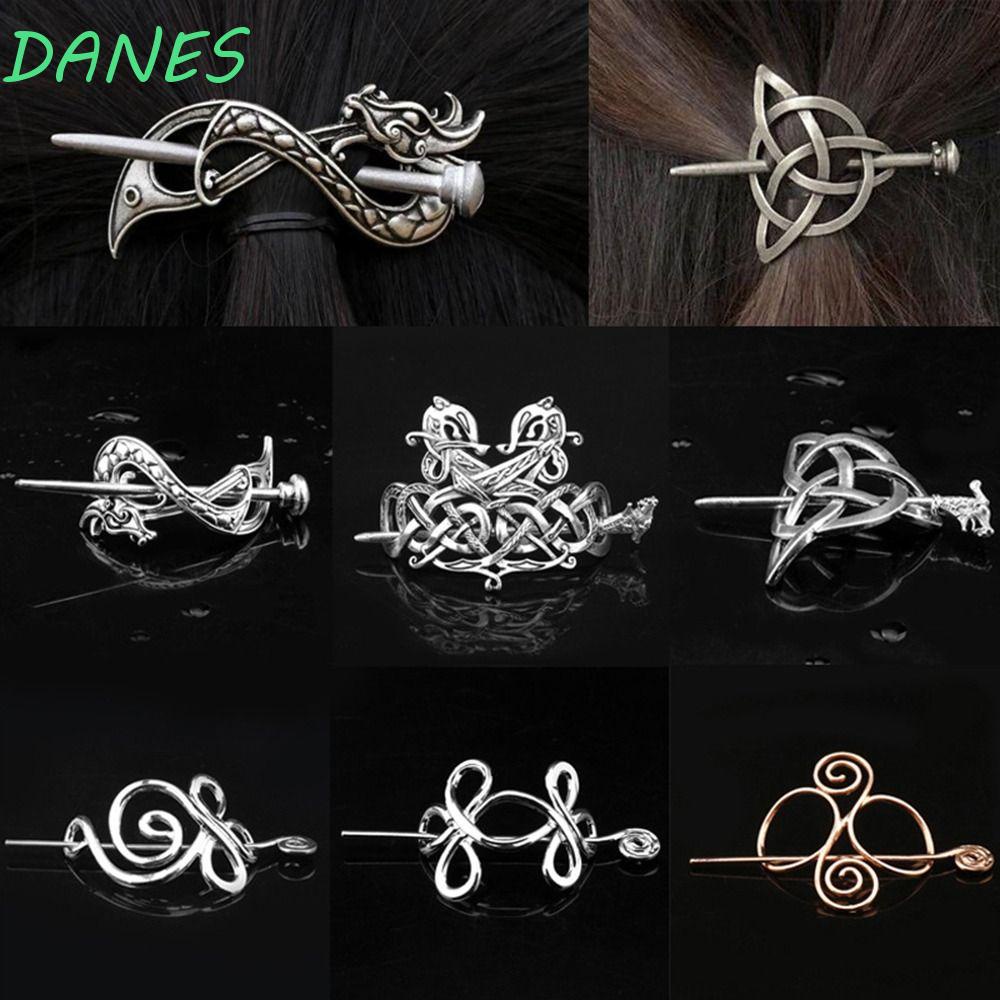 Trâm Cài Tóc Kim Loại Đơn Giản Thời Trang Cho Nam