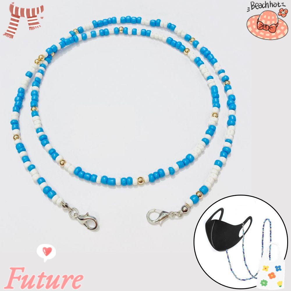 Dây Chuỗi Hạt Acrylic 12 Màu Đeo Mắt Kính Chống Thất Lạc Cho Nam Nữ Giá Đỡ