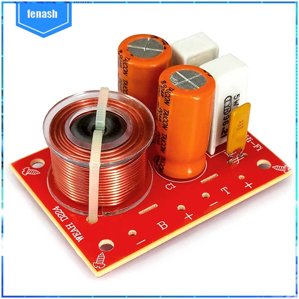 1 Bộ Lọc Tần Số Âm Thanh Hi-Fi 2 Chiều 120W 55 Hz-20k Hz Cho Loa