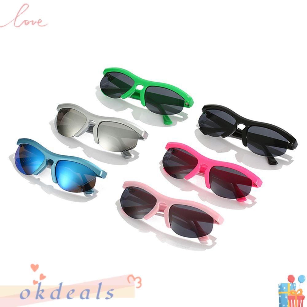 Kính Mát Nửa Gọng Chống Tia UV400 Kiểu Dáng Thời Trang