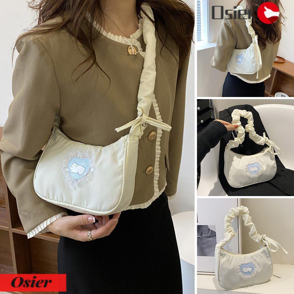 1 Túi Đeo Chéo Vai Bằng Nylon Thời Trang Sành Điệu Cho Nữ